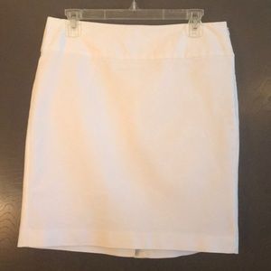 White Skirt from The Limited
